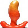 Sinnovator Bean Platinum Silicone Butt Plug 4.9 Inches, prémiový silikónový análny kolík 12,5 x 2,5–4,9 cm