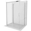 Mexen Omega-3S sprchový kút 3-stranný, posuvný 100 x 90 cm, transparentný, chróm - 825-100-090-01-00-3S