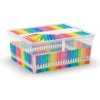 KIS Box C Box Arty Colours M, 18L, 34x40x17 cm, s vekom