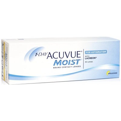 Johnson & Johnson 1 Day Acuvue Moist for Astigmatism 30 šošoviek