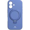 White Diamonds Mag Urban Stand Case, kryt pre Apple iPhone 16, MagSafe kompatibilný, modrý - HAMA 228229