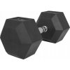 Pevné potiahnuté/gumované činky Gorilla Sports 1 x 32,5 kg