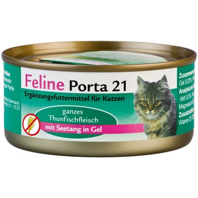 Feline Porta 21 12 x 156 g - tuniak s morskými riasami