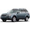 Priečniky Modula Oval Bar Open Rail Alu Subaru Forester 2008-2012 s pozdĺžnikmi