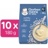 Gerber Natural Mliečna pšenično ovsená jablko a slivka 6 x 220 g