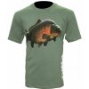 Zfish Carp T-Shirt Olive Green Veľkosť M
