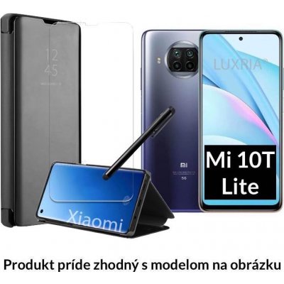 Otváracie Púzdro Luxria Clear View pre Xiaomi - Čierne Pre Xiaomi: Mi 10T Lite