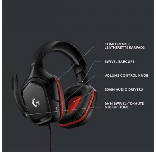 Logitech G332 Stereo Gaming Headset od 24,89 € - Heureka.sk