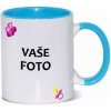 HRNČEK S FOTKOU FAREBNÝ RÁMIK CUMLÍK RUŽOVÝ 350 ML FOTOpošta Farba: MODRÝ