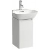 Laufen Spodná skrinka pod umývadlo 27,7 cm, závesy vpravo, biela lesklá H4030121102611