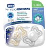 Chicco Physio Light Physio Forma night cumlík Grey/Gold 2 ks