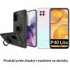 Multifunkčné magnetické púzdro Luxria Ring pre Huawei - Čierne pre Huawei: P40 Lite