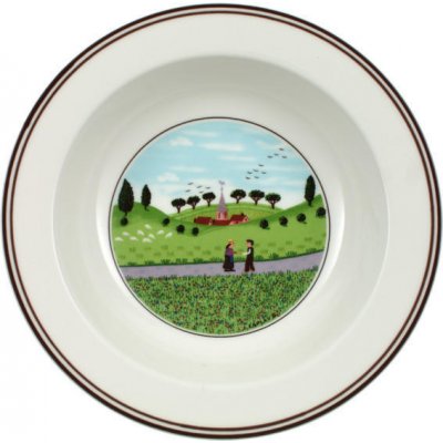 Villeroy & Boch Hlboký tanier 20 cm Stretnutie Design Naif