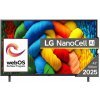 LG NanoCell 43NANO80A3B televizor 109,2 cm (43 ) 4K Ultra HD Smart TV Wi-Fi Černá