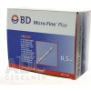BD Inzulin.stříkačky 0,5 ml x 8 mm U-100 100 ks