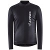 Pánske cyklistické dresy Craft CORE BIKE SUBZ LS JERSEY čierne 1911170-999926 - XL