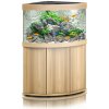 Juwel Trigon LED 190 akvárium set rohový svetlé drevo 98,5x70x60 cm, 190 l