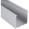 Ledco difuzora Prisadený hliníkový profil XC21, 50x50mm, bez difuzora N44