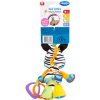 Playgro - Závesná zebra s hryzátkami