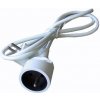 Solight predlžovací kábel - spojka, 1 zásuvka, biela, 3m PS03