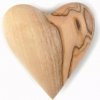 El Puente Srdce z olivového dreva z Palestíny, 4,5 cm