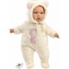 Llorens 14208 BABY JULIA - realistická bábika bábätko s mäkkým látkovým telom - 42 cm