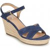 Geox Sandále D SOLEIL Modrá