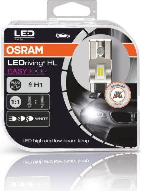 Osram LEDriving HL EASY H1 12V P14,5s 6500K 2ks