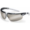 Uvex I-3 Pracovné okuliare zrkadlové Čierna-Šedá