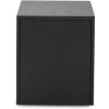 New Works Odkladací stolík Mass Side Table w. Drawer, black oak