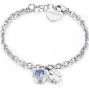 S`Agapõ oceľový náramok s kryštálom a anjelikom Lucky Light SKT13