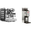 Rocket Espresso Appartamento, black/white + Lelit William PL72-P