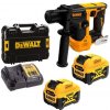 Aku bezuhlíkové vŕtacie kladivo DeWALT DCH072P2 12 V 2 x XR 5,0 Ah DCH072P2