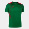 CHAMPIONSHIP VII SHORT SLEEVE T-SHIRT dres / tričko zelená červená S