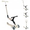 Globber Detská kolobežka Go up active lights ecologic Coconut 745-566