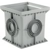 Technodrain Revízna šachta WELLDRAIN 550 x 550 mm plastová 125-315 mm sivá