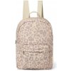 Studio Noos Puffy Midi Backpack - batôžtek s predným vreckom Cream Leopard