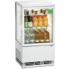 Bartscher Chladiaca vitrína - 58 L - biela | Bartscher 700258G