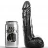 All Black Dildo Smoth 20 cm