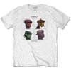 Gorillaz tričko Demon Days Biela XXL