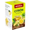 Čaj MISTRAL ovocný Citrón a zázvor HB 40 g