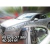 Angeleyes Deflektory na okná pre Peugeot 508 sedan , 4ks