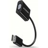 Axagon RVD-VGN adaptér na video kábel 0,15 m DisplayPort VGA (D-Sub) Čierna