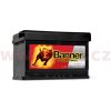 74Ah baterie, 680A, pravá BANNER Power Bull 278x175x190