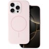 TopQ Zadný kryt Magsafe Slim Silicone pre iPhone 13 Pro svetlo ružový