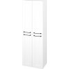 Dreja Vysoká kúpeľňová skrinka PORTO SVD4 50 - L01 Biela vysoký lesk / Úchytka T37 / L01 Biela vysoký lesk