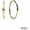 MOZA gold Náušnice kruh MG2321