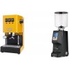 Gaggia New Classic E24 BC, yellow + Eureka Atom Specialty 75, black