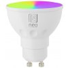 LED žiarovka IMMAX NEO Smart žiarovka LED GU10 4,8 W RGB+CCT farebná a biela, stmievateľná, Zigbee (07777L)