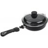 AMT Gastroguss Indukčná titánová panvica ø 28 cm x 7 cm /3.6 l s odnímateľnou rukoväťou a pokrievkou